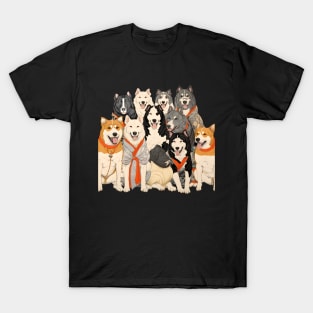 Japanese Dogs: For Dog Lovers T-Shirt